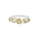 Yellow Beryl Silver Ring