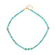 Turquoise Silver Necklace (Riya)