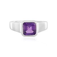 Siberian Amethyst Silver Ring