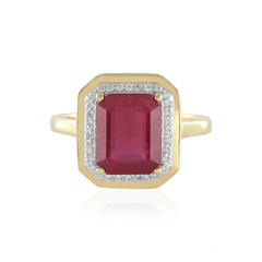 Madagascar Ruby Silver Ring