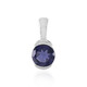 Iolite Silver Pendant