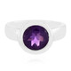 Zambian Amethyst Silver Ring