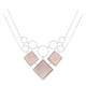 Mother of Pearl Silver Necklace