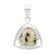 Dalmatian Jasper Silver Pendant