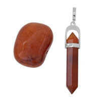 Carnelian Silver Accessory