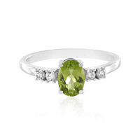 Peridot Silver Ring