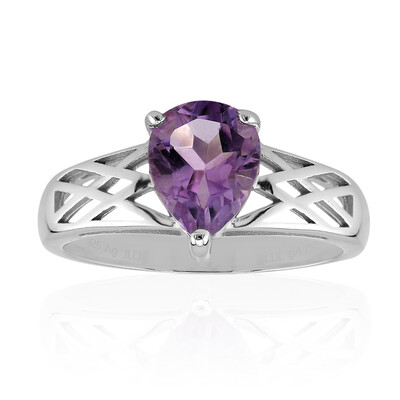 Amethyst Silver Ring