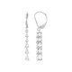 Zircon Silver Earrings