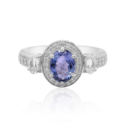 Tanzanite Silver Ring