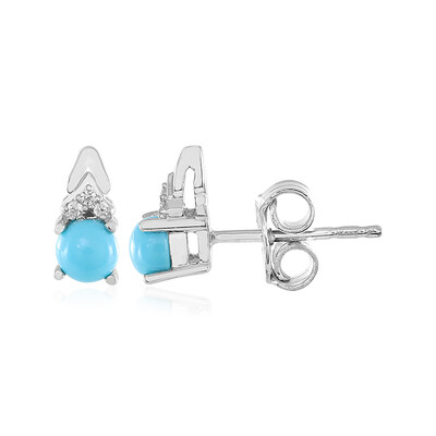 Turquoise Silver Earrings