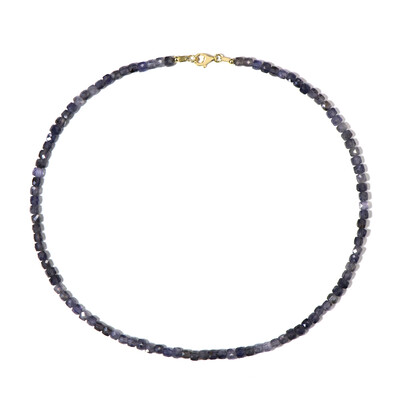 Madagascar Iolite Silver Necklace