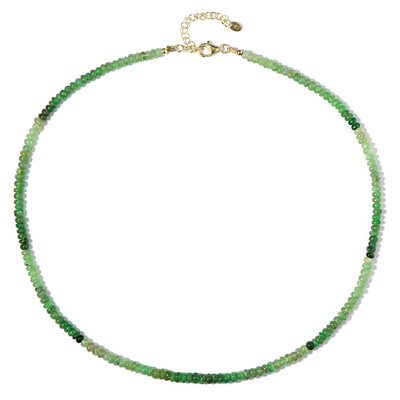 Tanzanian Tsavorite Silver Necklace