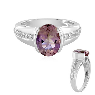 Ametrine Silver Ring