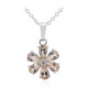 Morganite Silver Necklace