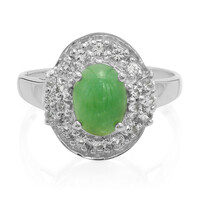 Imperial Chrysoprase Silver Ring