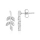 Zircon Silver Earrings