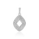 Zircon Silver Pendant