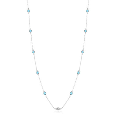 Sleeping Beauty Turquoise Silver Necklace (Faszination Türkis)