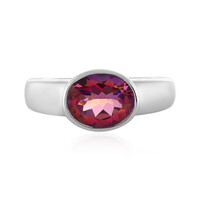 Purple Mystic Topaz Silver Ring