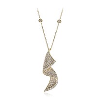 14K I1 (H) Diamond Gold Necklace (CIRARI)