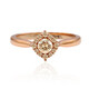 9K SI1 Argyle Rose De France Diamond Gold Ring (Annette)