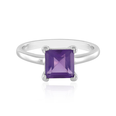 Moroccan Amethyst Silver Ring