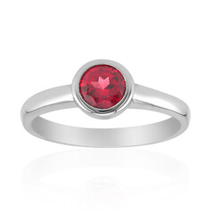 Mozambique Garnet Silver Ring