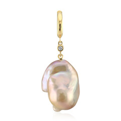 9K Ming Pearl Gold Pendant (TPC)