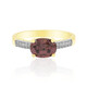 9K Pink Zircon Gold Ring