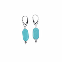 Turquoise Silver Earrings