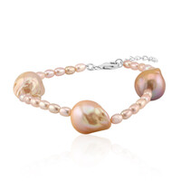 Freshwater pearl Silver Bracelet (TPC)