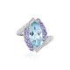 Sky Blue Topaz Silver Ring