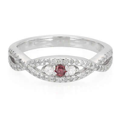 Malawi Ruby Silver Ring