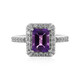 Uruguayan Amethyst Silver Ring