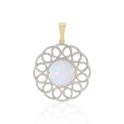 14K AAA Welo Opal Gold Pendant (SUHANA)