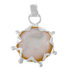 Mabe Pearl Silver Pendant