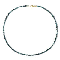 Indicolite Silver Necklace