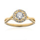 14K White Sapphire Gold Ring (CIRARI)