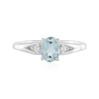 Brazilian Aquamarine Silver Ring