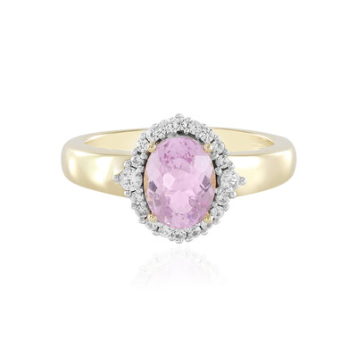 Kunzite Silver Ring