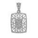 9K I3 (I) Diamond Gold Pendant