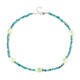 Arizona Turquoise Silver Necklace