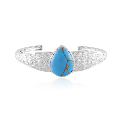 Turquoise Silver Bangle