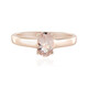 Morganite Silver Ring