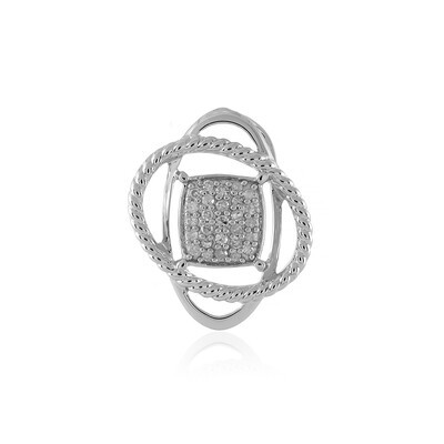 I1 (I) Diamond Silver Pendant