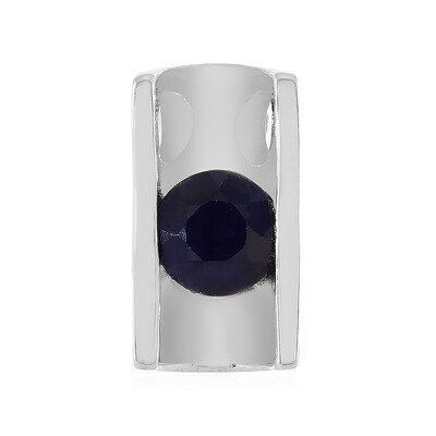 Madagascar Blue Sapphire Silver Pendant