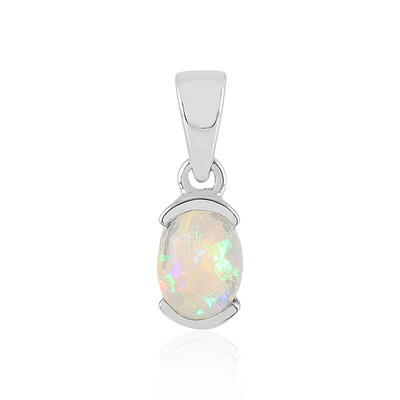 Welo Opal Silver Pendant