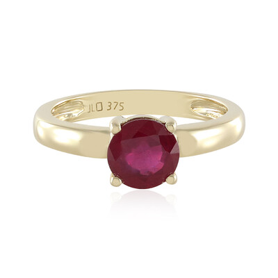 9K Bemainty Ruby Gold Ring