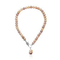 Freshwater pearl Silver Necklace (TPC)