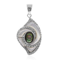 Mother of Pearl Silver Pendant (Art of Nature)